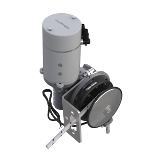 Maxi 43 windlass, 1000W 12V, port side