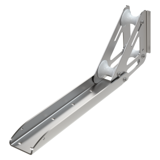 Anchor roller - pivoting, 500mm