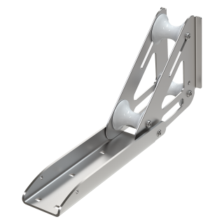 Anchor roller - pivoting, 350mm