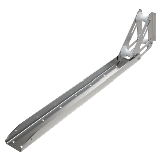 Anchor roller - pivoting, 800mm