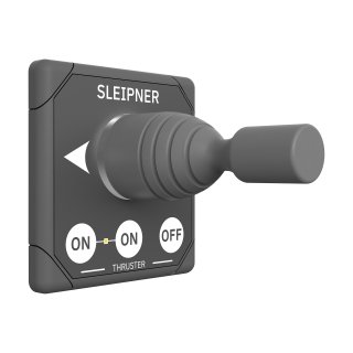 Product image of joystick thruster control panel, rectangular grey design