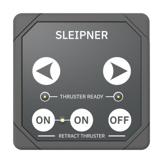 Product image of Touch Control Panel For Retract Thrusters S-link, Rectangular Grey Design