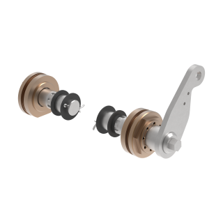 Horizontal shaft SRV 185mm