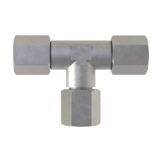 T-coupling - 10mm pipe, steel